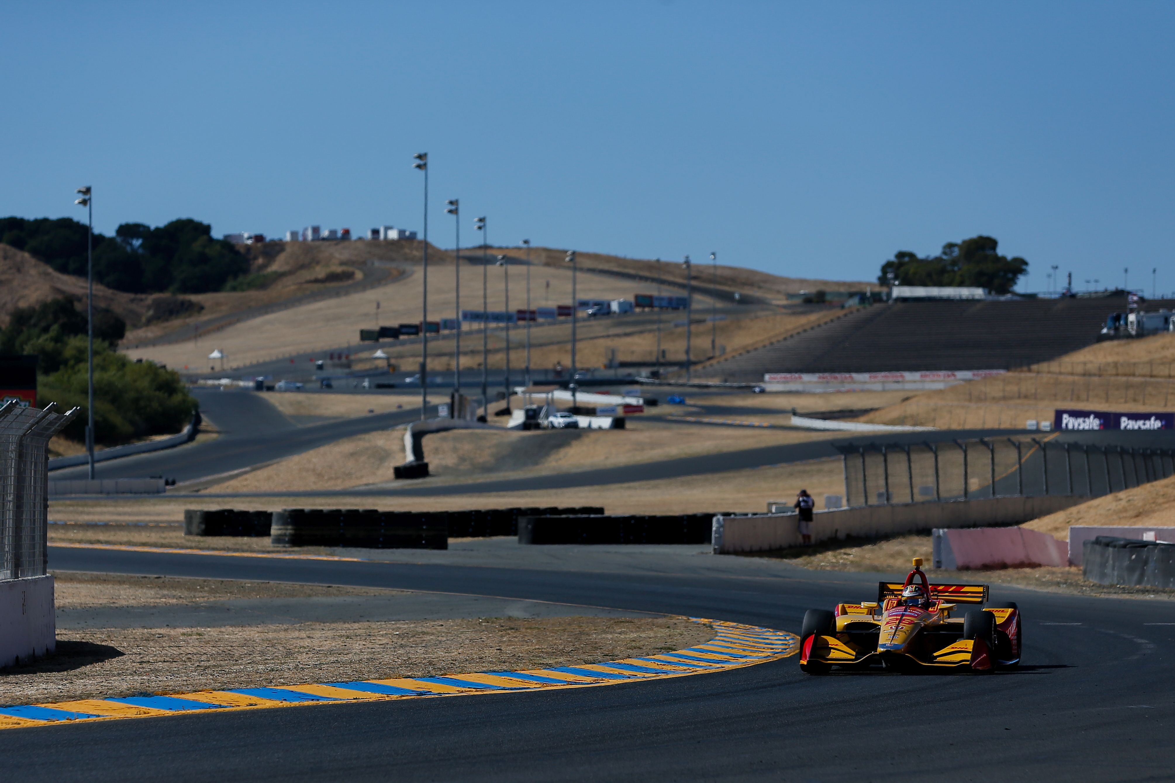 Hunter-Reay lidera primeiro treino da Indy em Sonoma