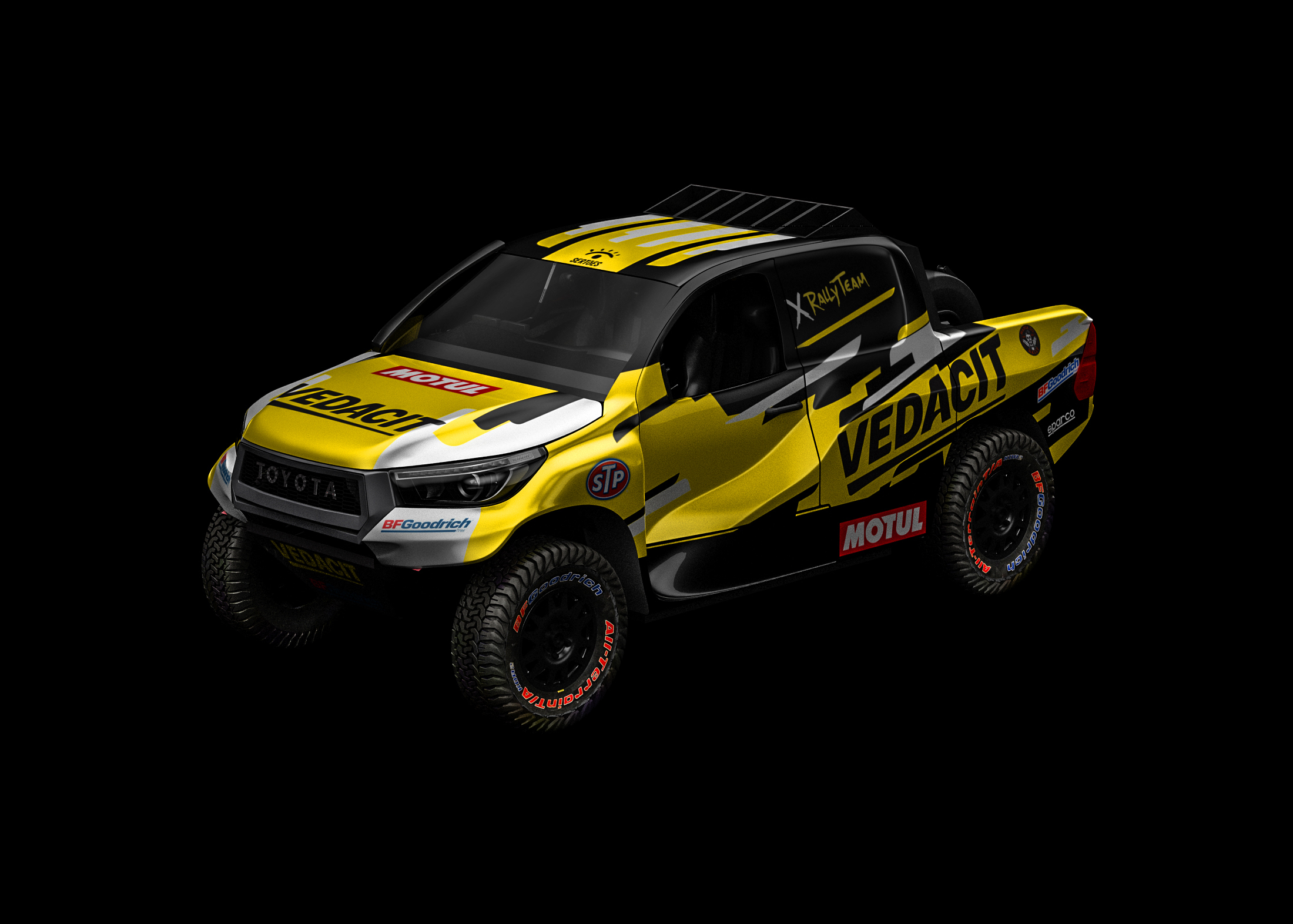 Toyota Hilux IMA V8 da X Rally Team