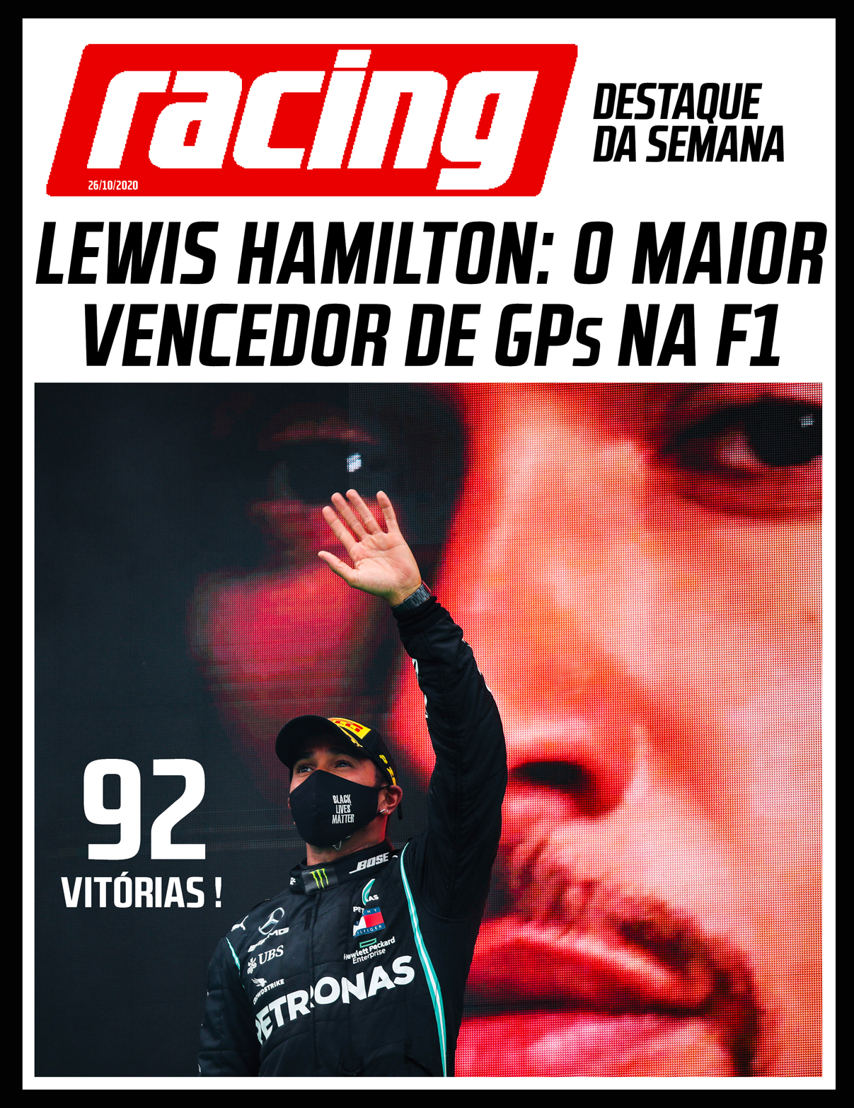 Lewis Hamilton 92 vitórias