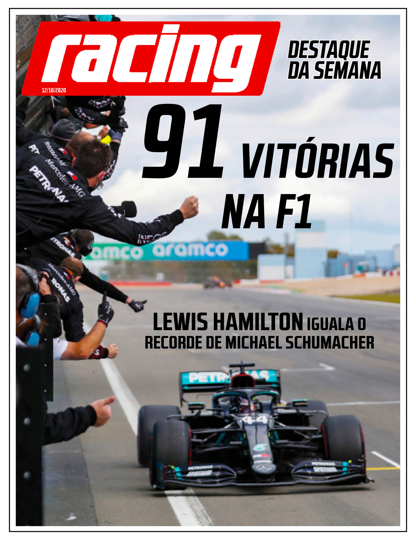 Capa Destaque da Semana - Lewis Hamilton