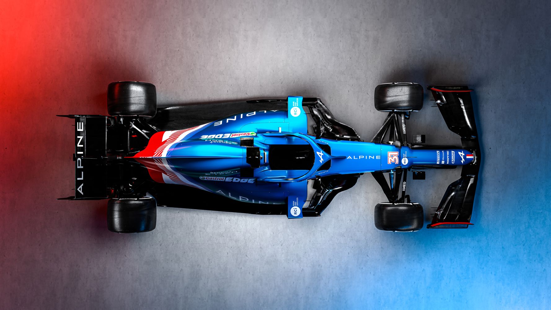 F1: Alpine apresenta carro 2022 em azul e rosa - Motor Show