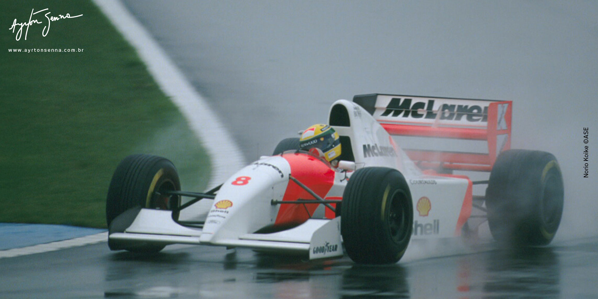 Capacete Ayrton Senna