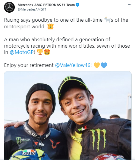 Valentino Rossi e F1