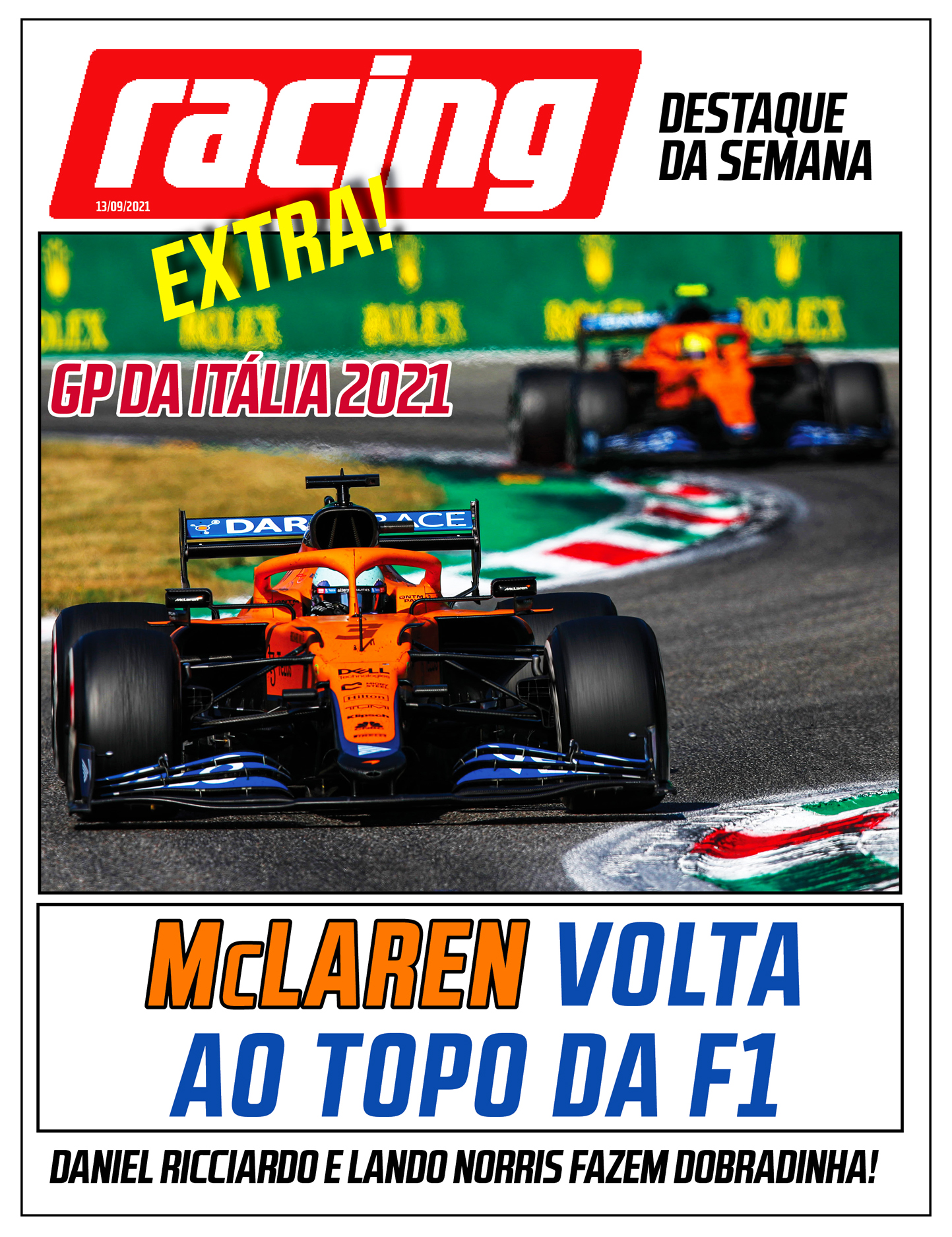 McLaren volta ao topo da F1