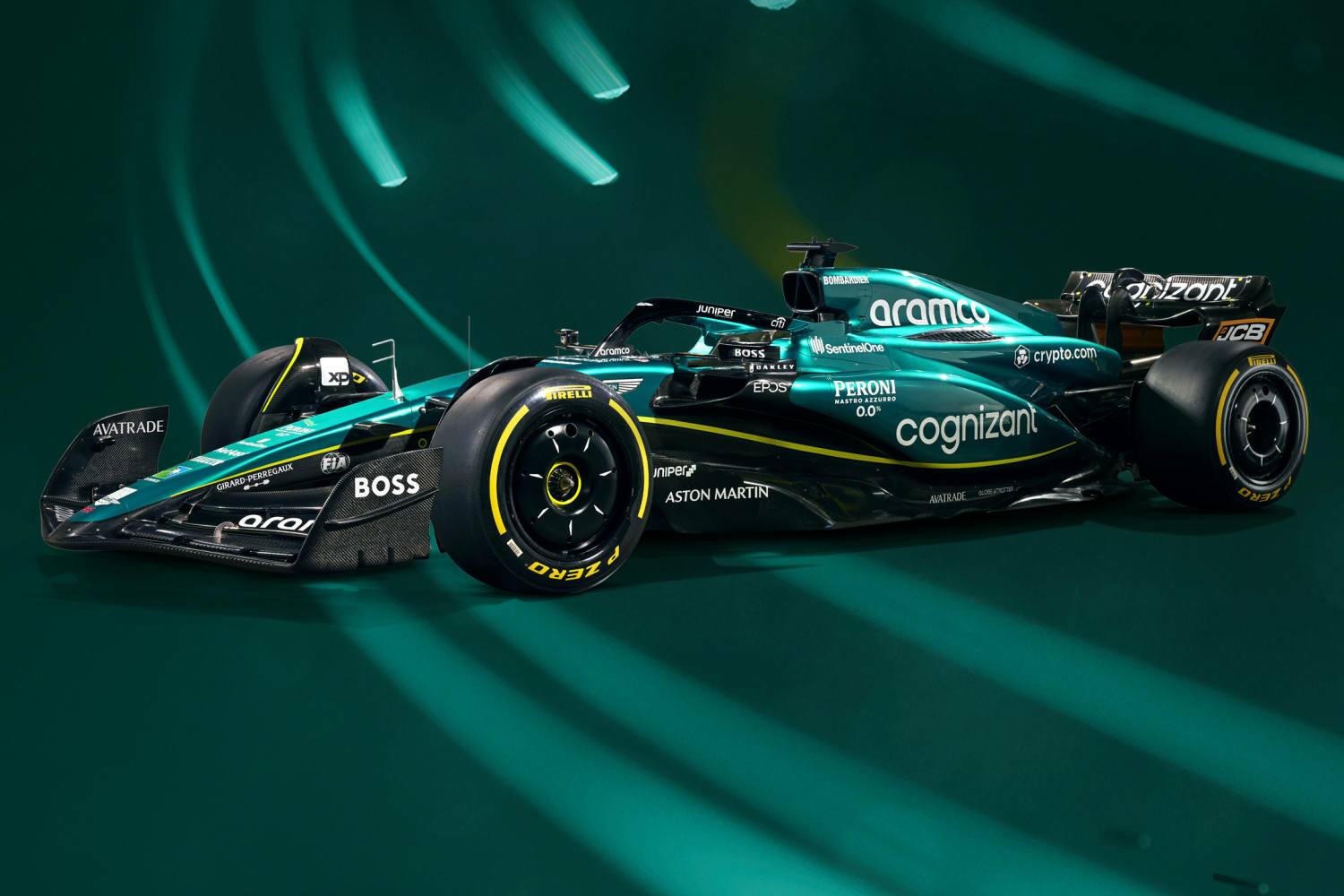 F1: Aston Martin mantém verde tradicional no AMR23 para 2023