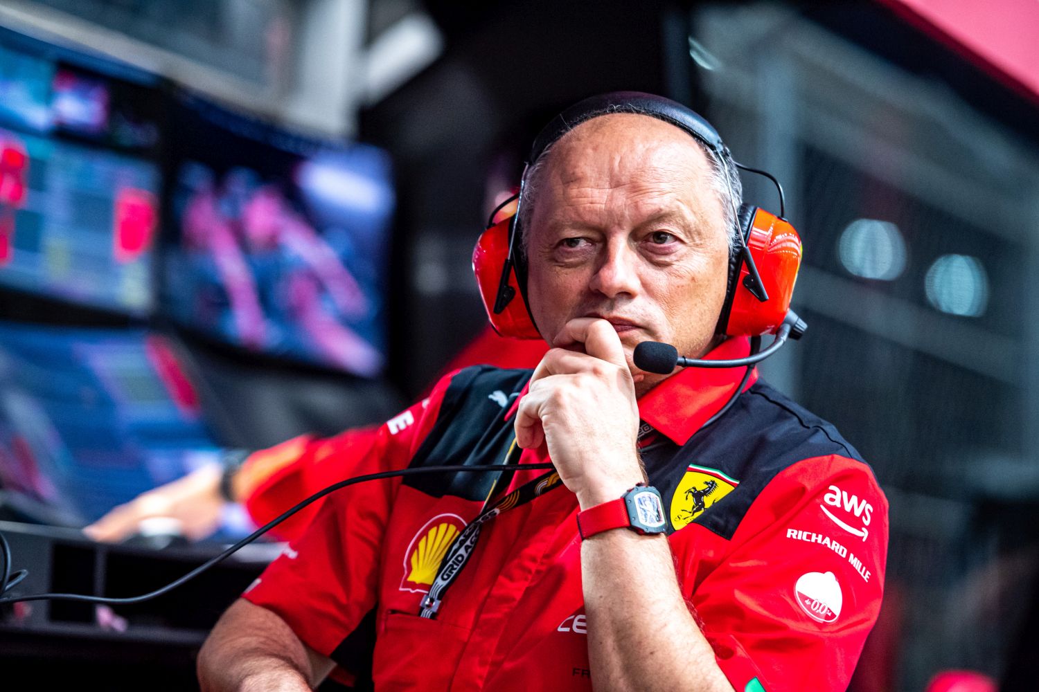 F1: Vasseur reconhece que degradação de pneus é problema na Ferrari