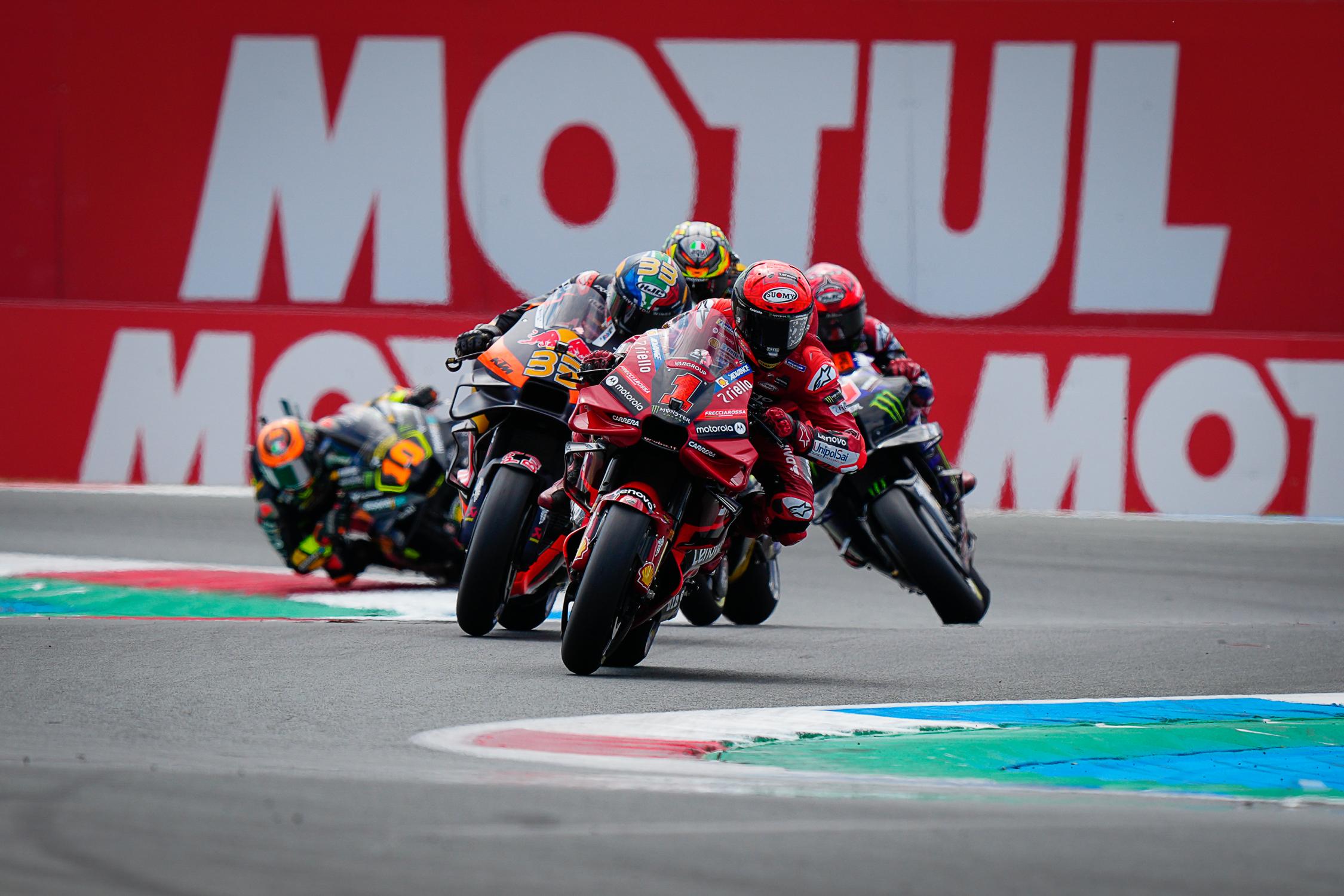 Confira como ficou o grid para o GP da Holanda de MotoGP