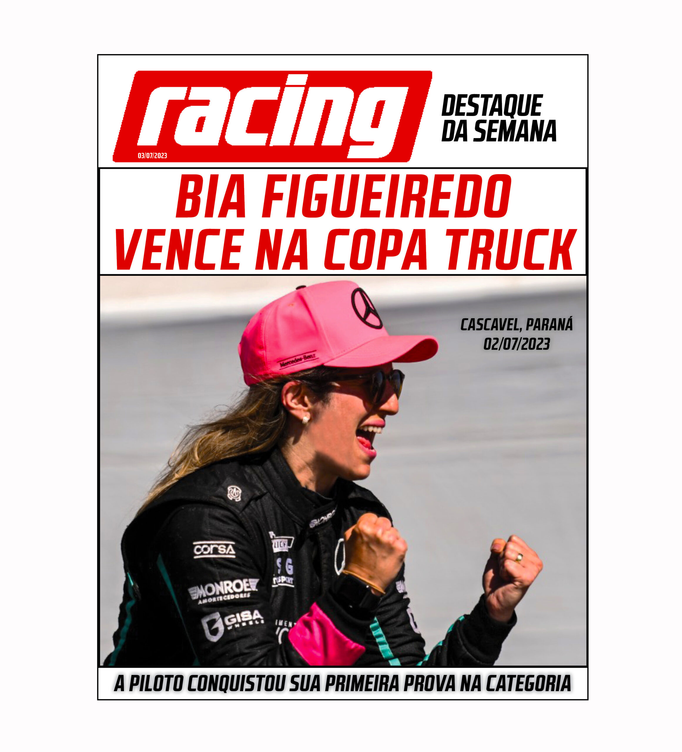 Bia Figueiredo vence na Copa Truck 2023