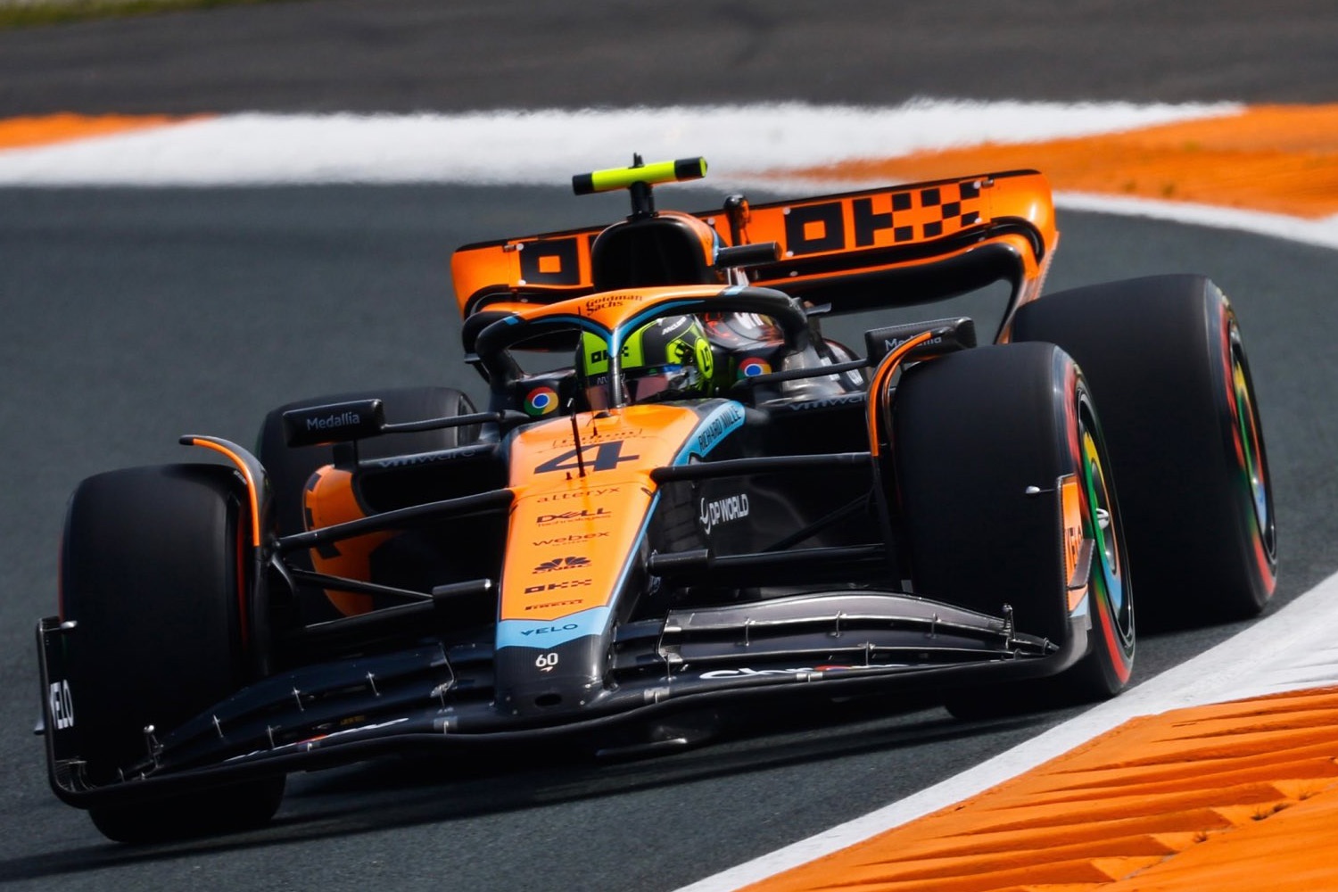 Norris lidera segundo treino livre da F1 na Holanda