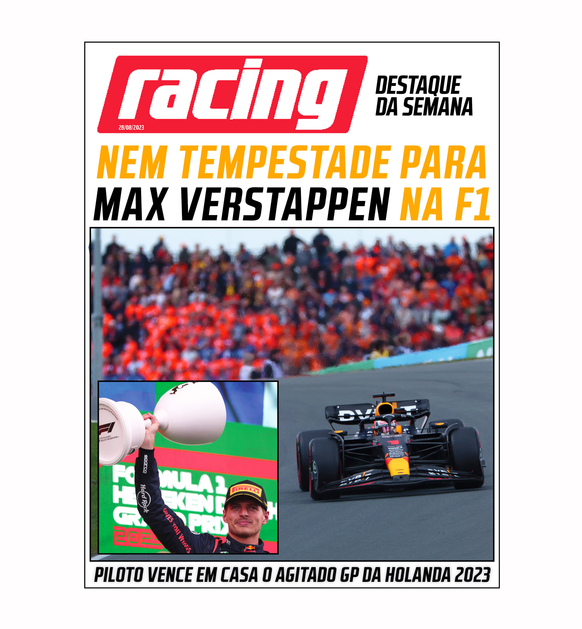 Verstappen vence o GP da Holanda de F1 2023