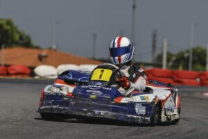 Kart 1 da AmericaNet Car Racing Press com Rodrigo França