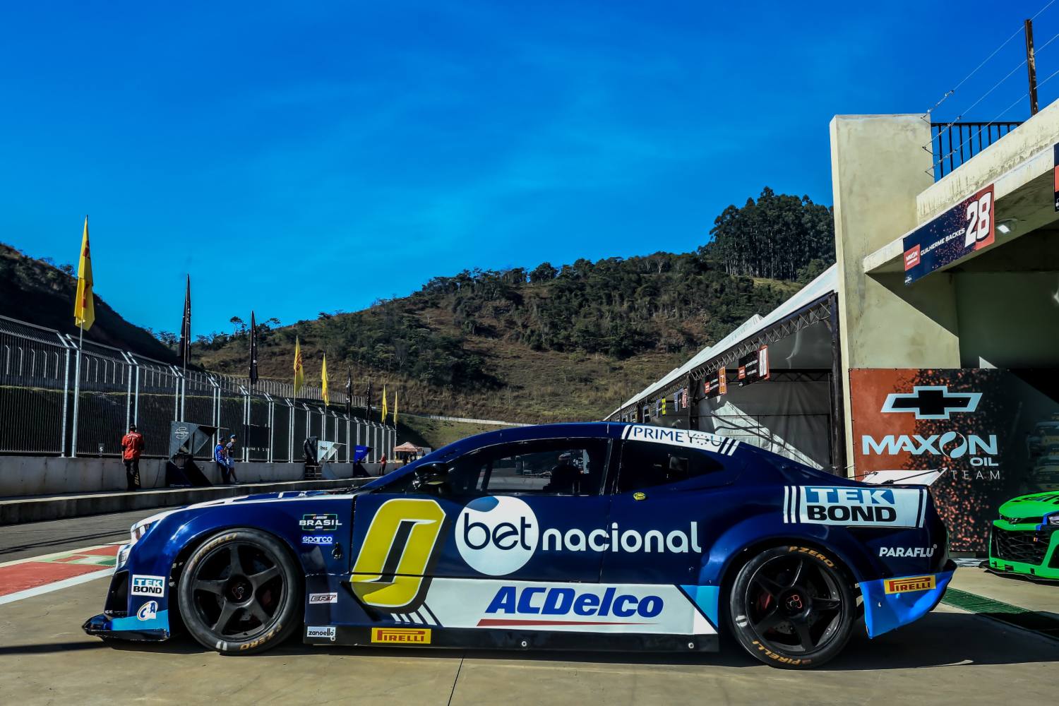 Cacá Bueno exalta retorno às pistas após terceiro lugar em treino da Nascar Brasil no Autódromo Potenza