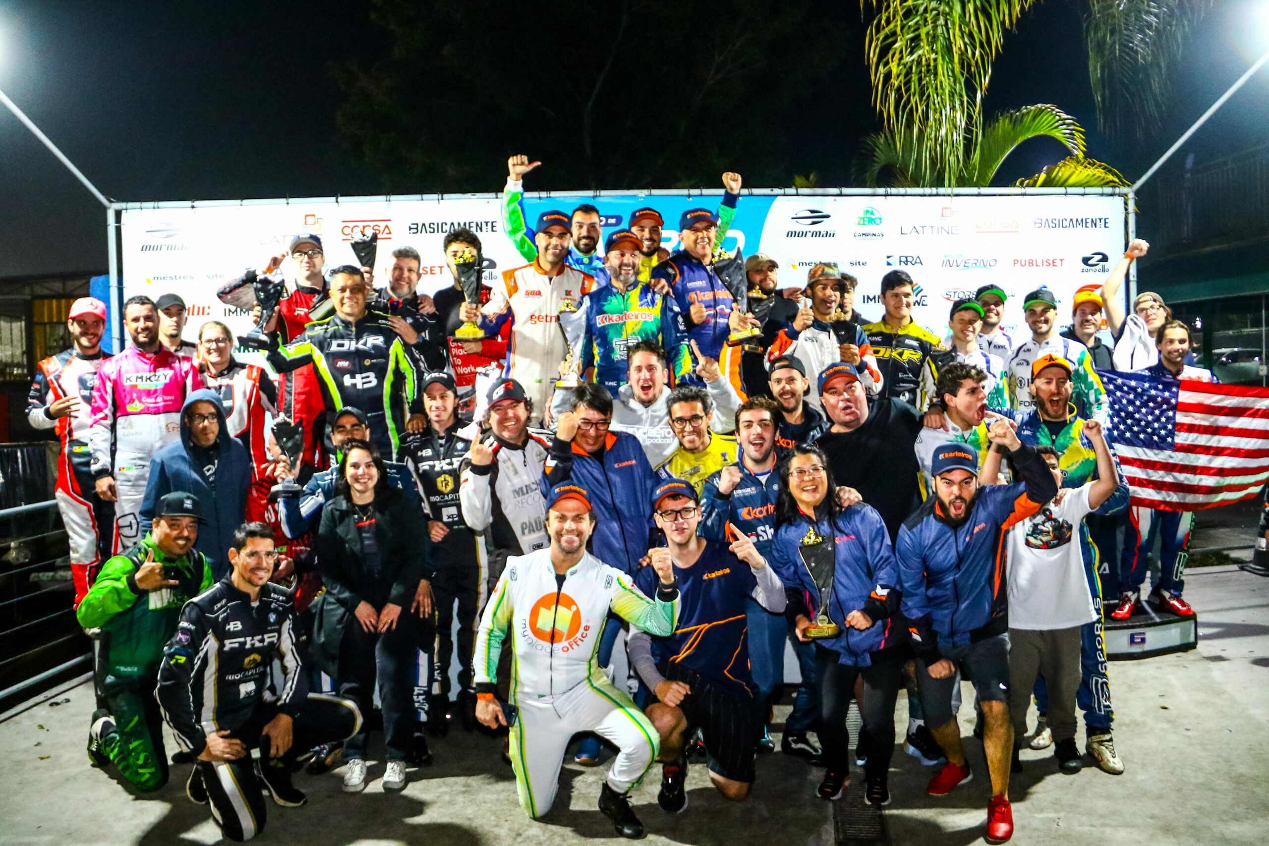 Equipe Karteiros vence “Nations Cup” no Mundial de Kart Rental da KWC no Kartódromo Granja Viana