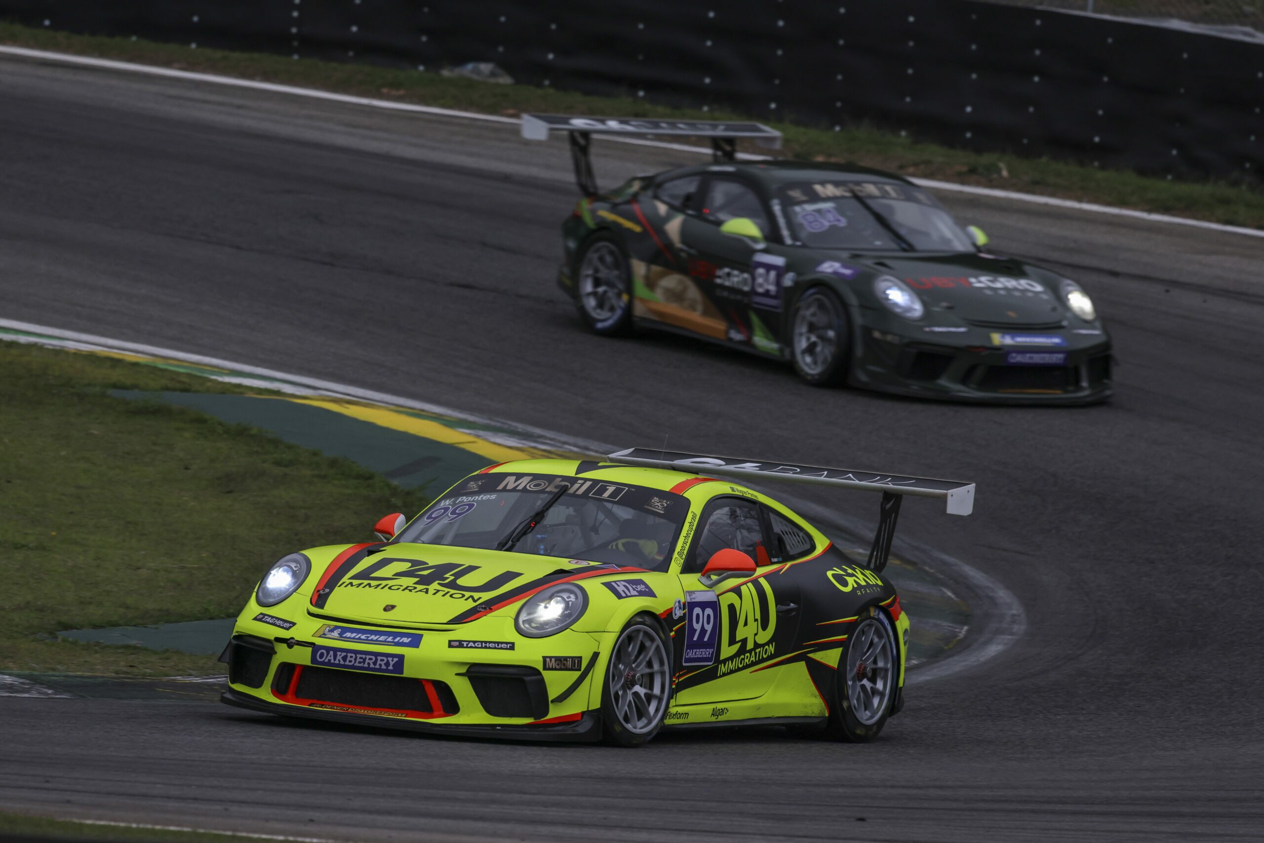 Porsche Cup: Wagner Pontes fatura dois pódios em Interlagos com a D4U Immigration