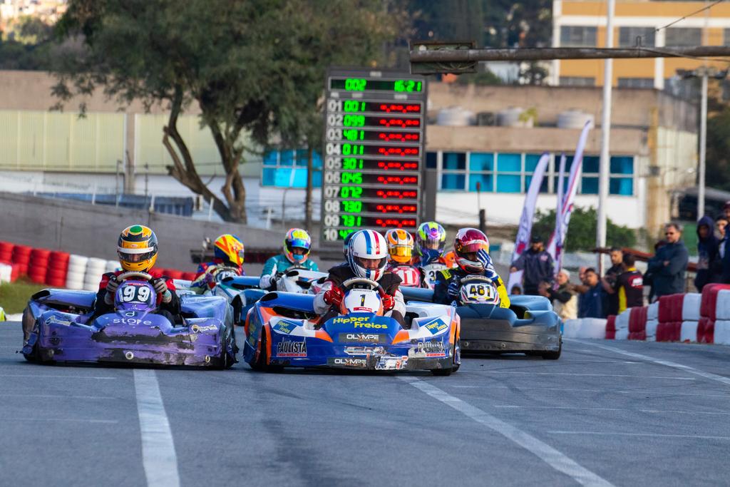 Frio e disputas acirradas marcam sexta etapa da Copa SP de Kart KGV na Pro 500 e na Shifter