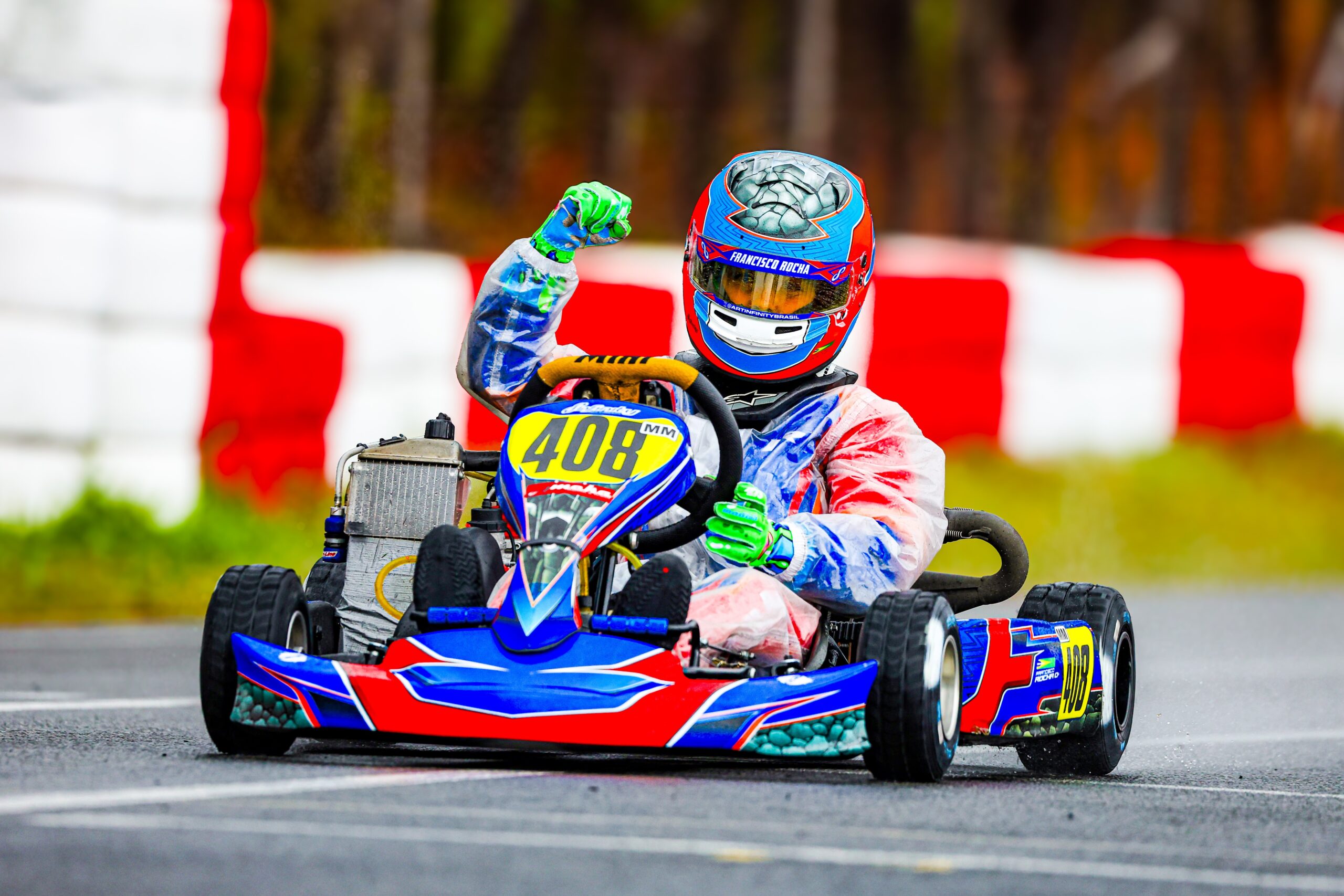 Francisco Rocha garante vaga para o Mundial Rotax na Itália