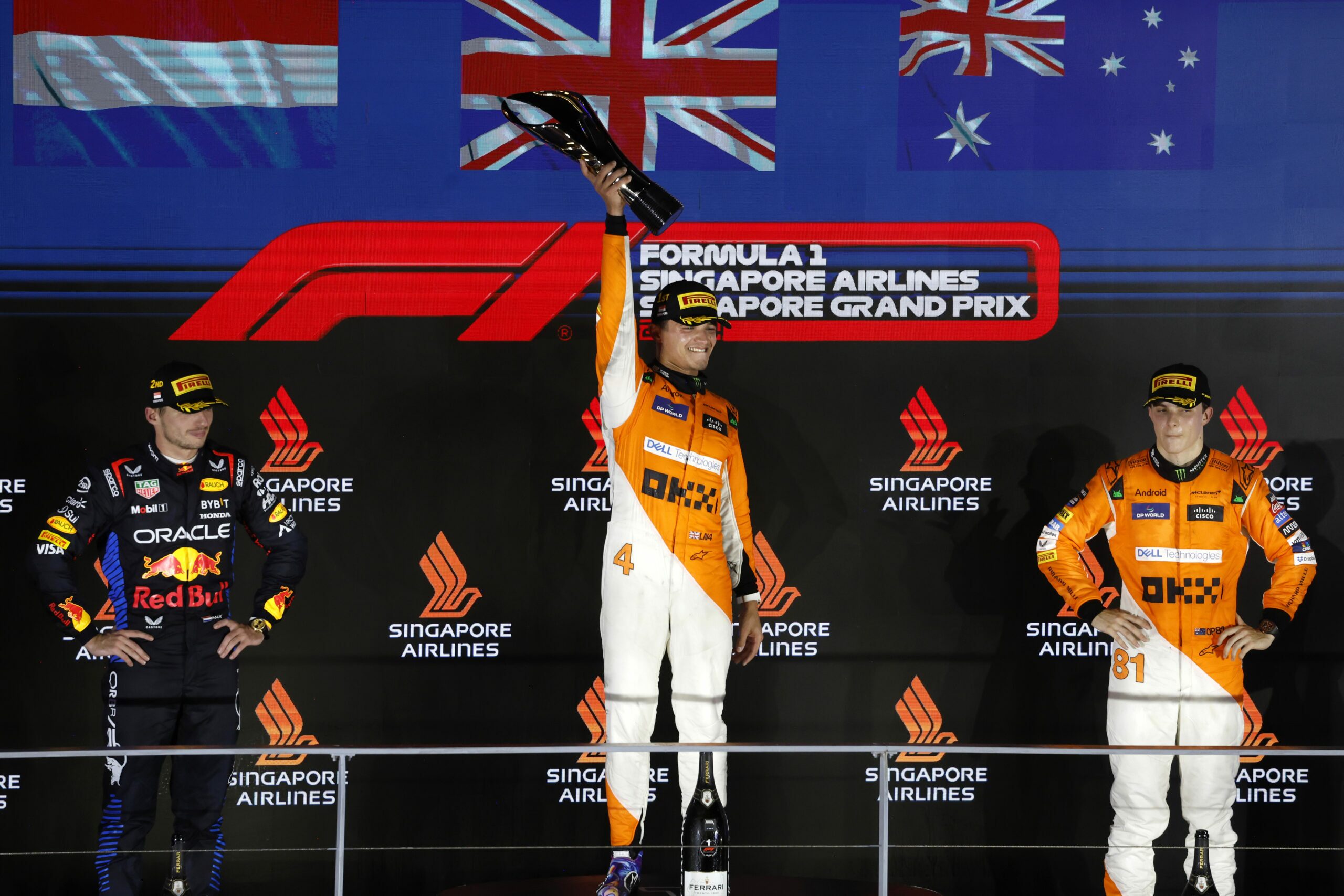 Lando Norris vence o GP de Singapura 2024