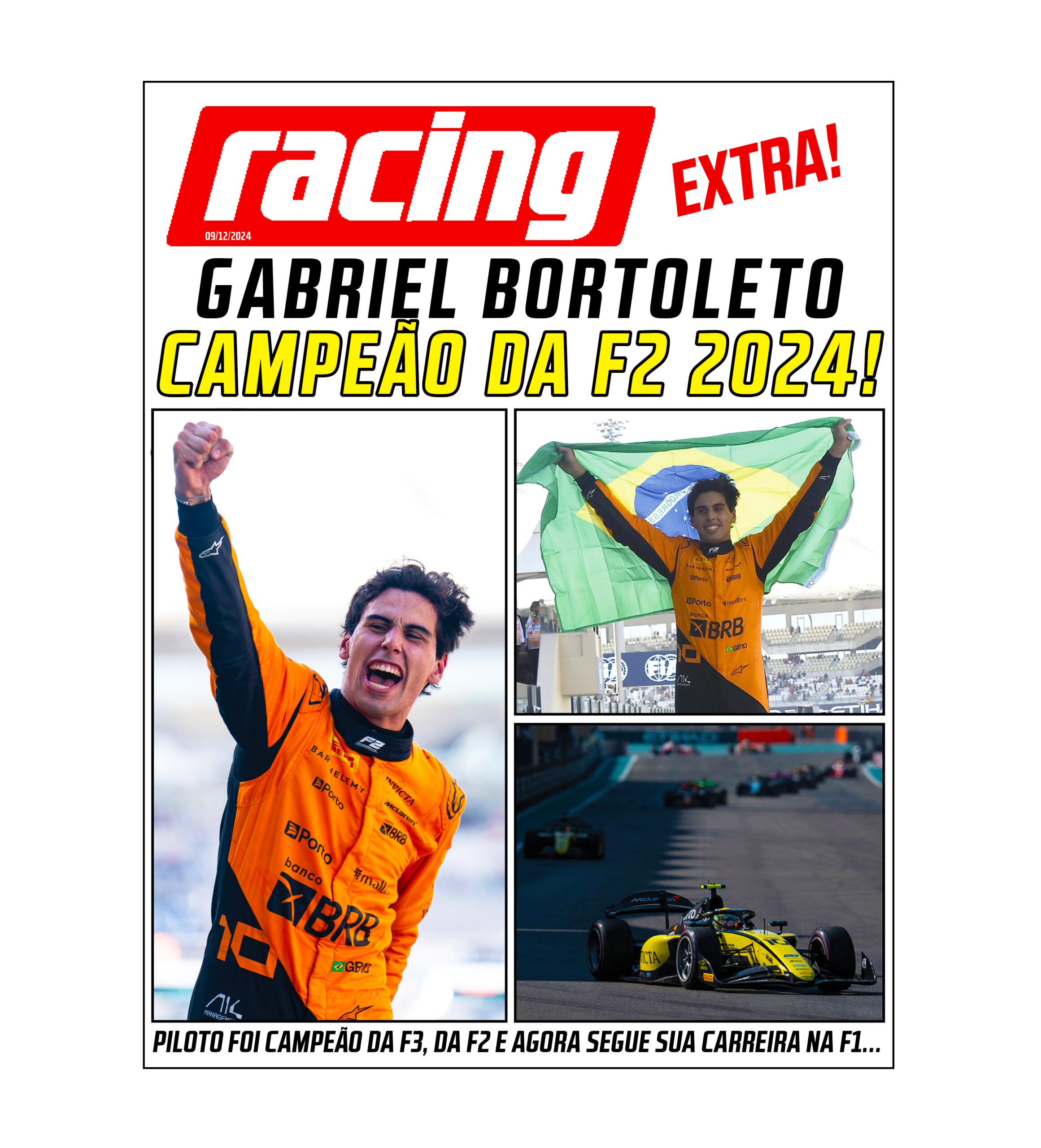 Gabriel Bortoleto Campeão da F2 2024