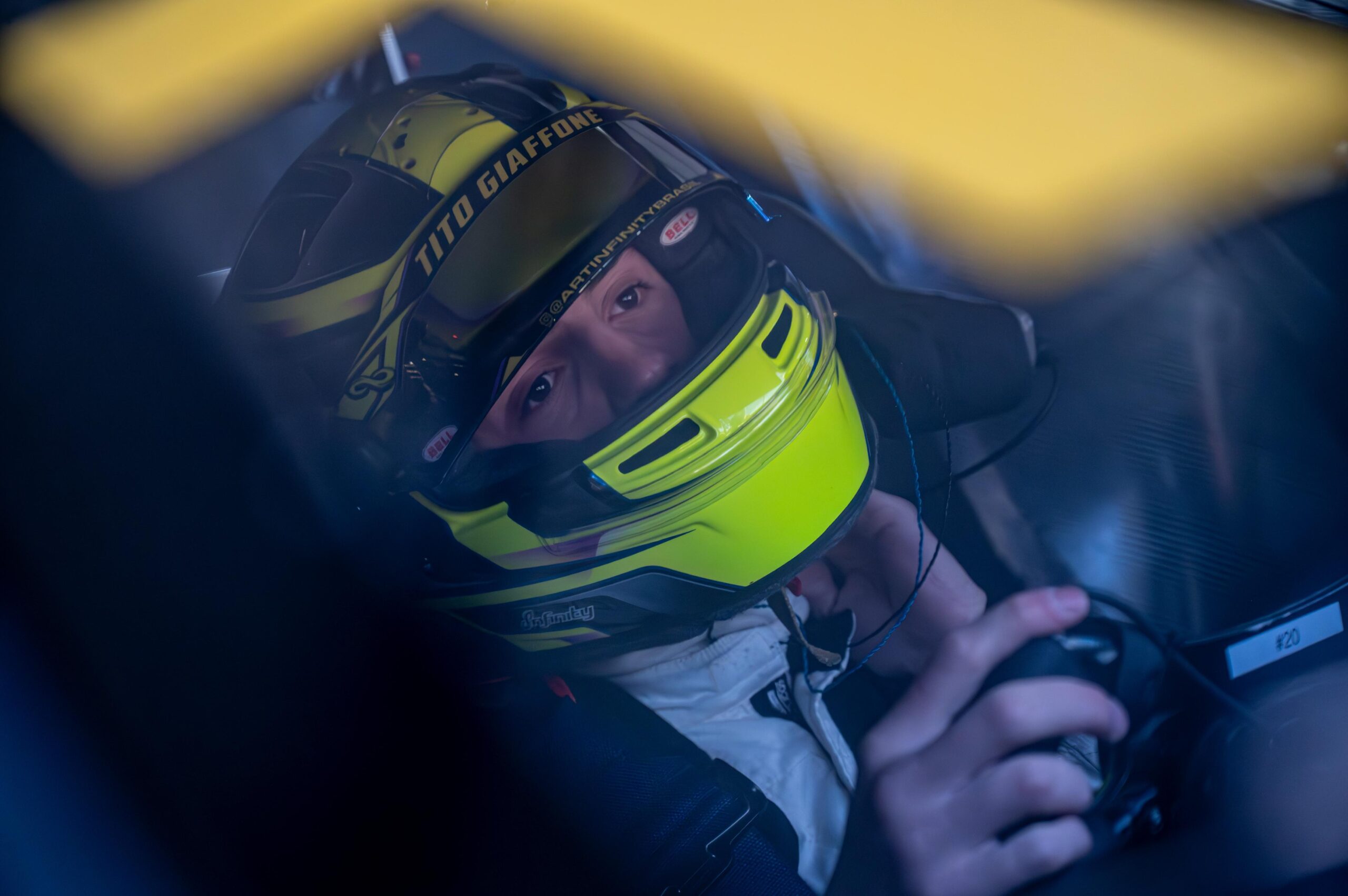 Tito Giaffone vai de último para o pódio na NASCAR Brasil em Tarumã