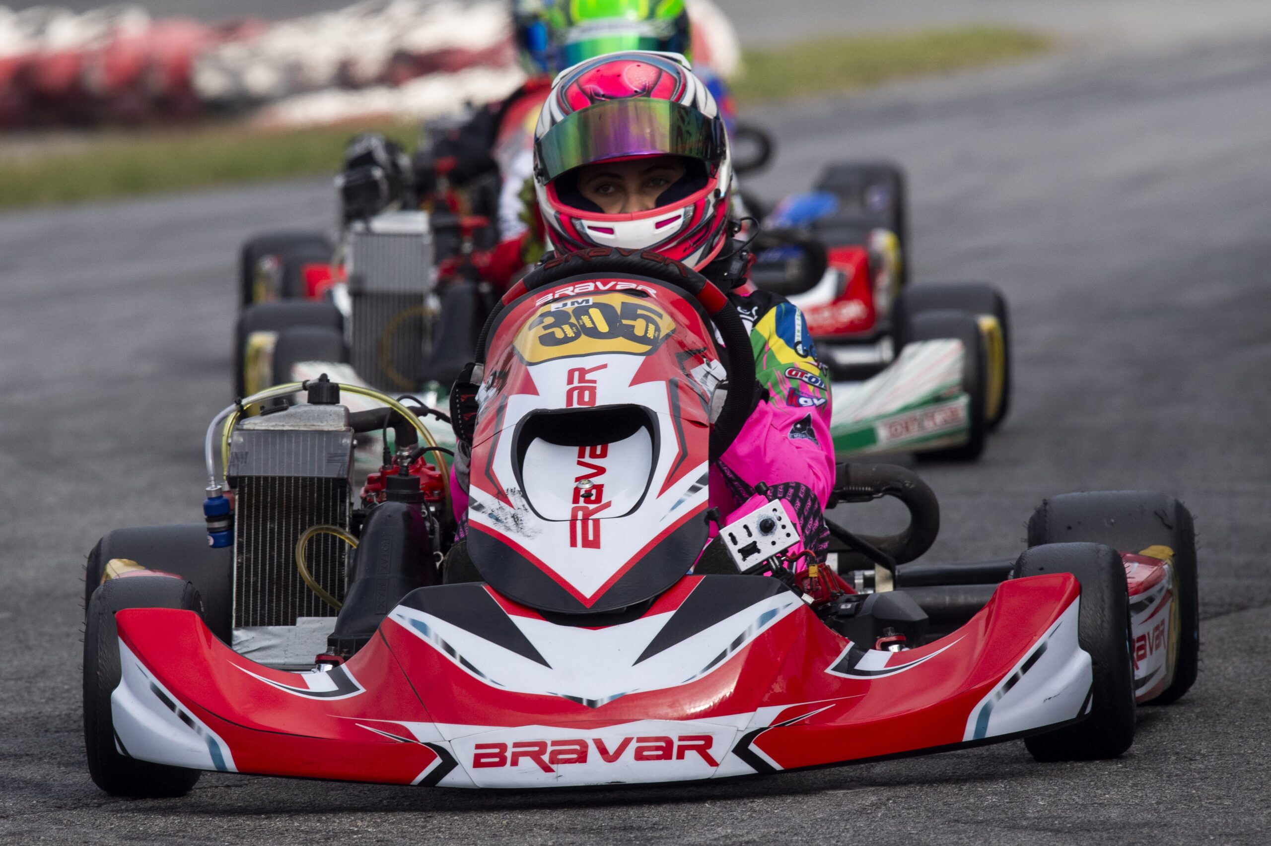 Lider da F4 Júnior, Marcella Assumpção busca ampliar sequência de vitórias na Copa SP de Kart
