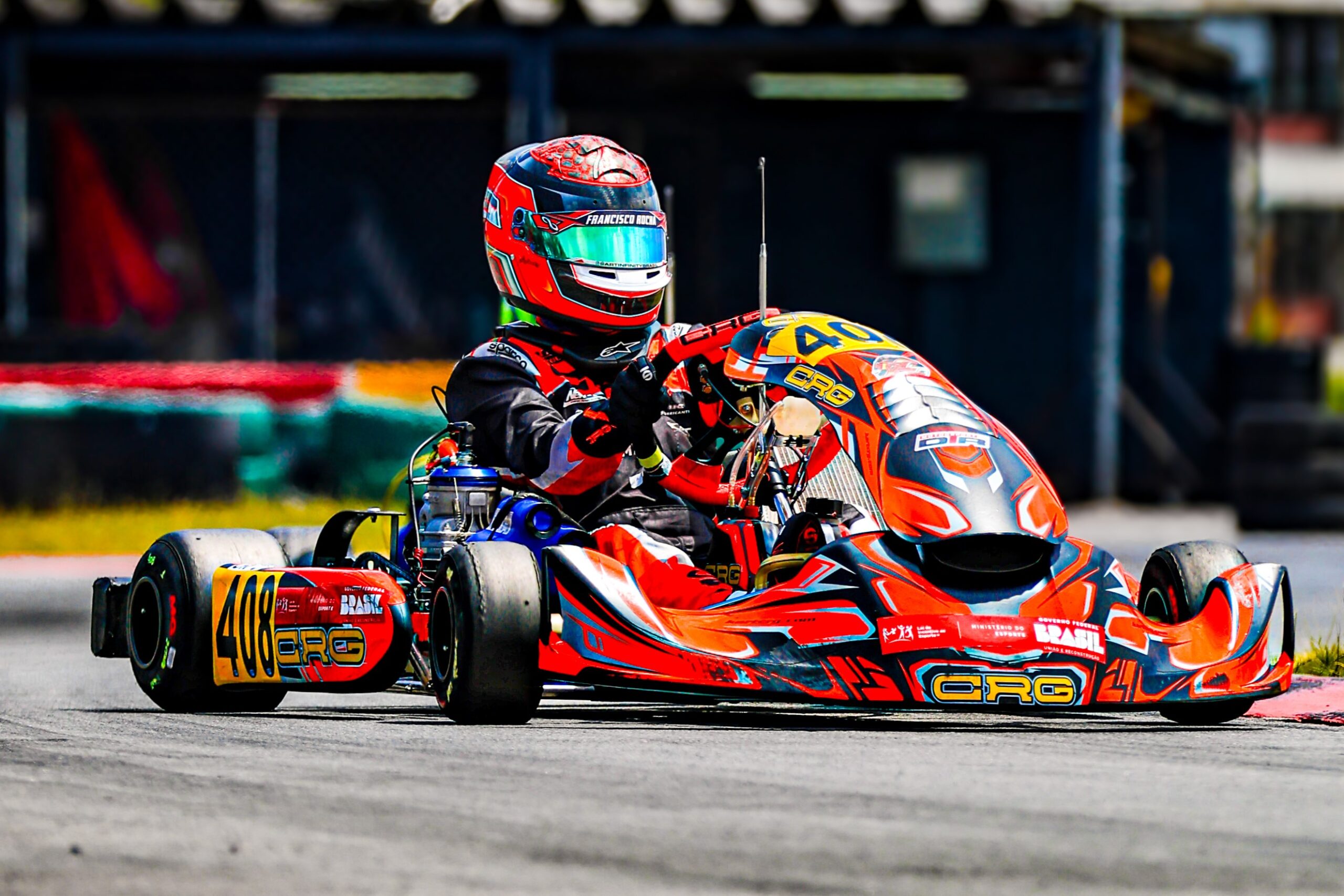 Francisco Rocha representa o Brasil na segunda etapa do WSK Euro Series na Itália