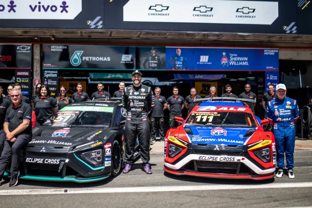 Scuderia Banderas, Átila Abreu, Rubens Barrichello, Stock Pro Series, Mitsubishi, Sherwin-Williams, Eclipse Cross