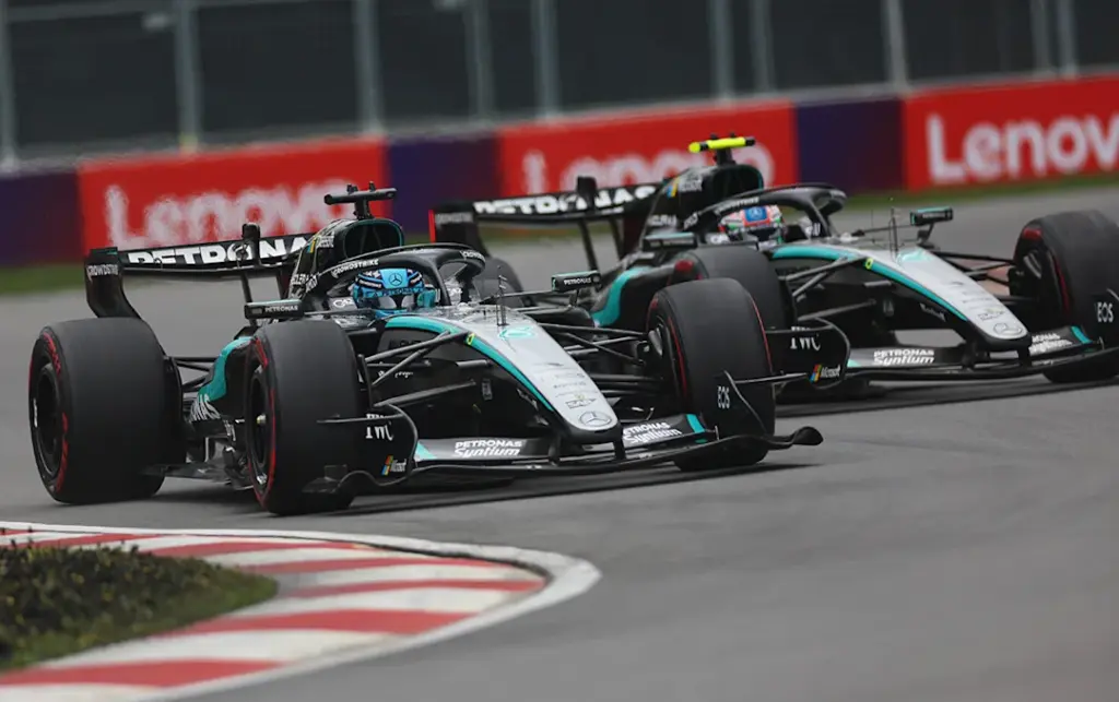 Russell, Mercedes, Antonelli, GP do Canadá, Montreal