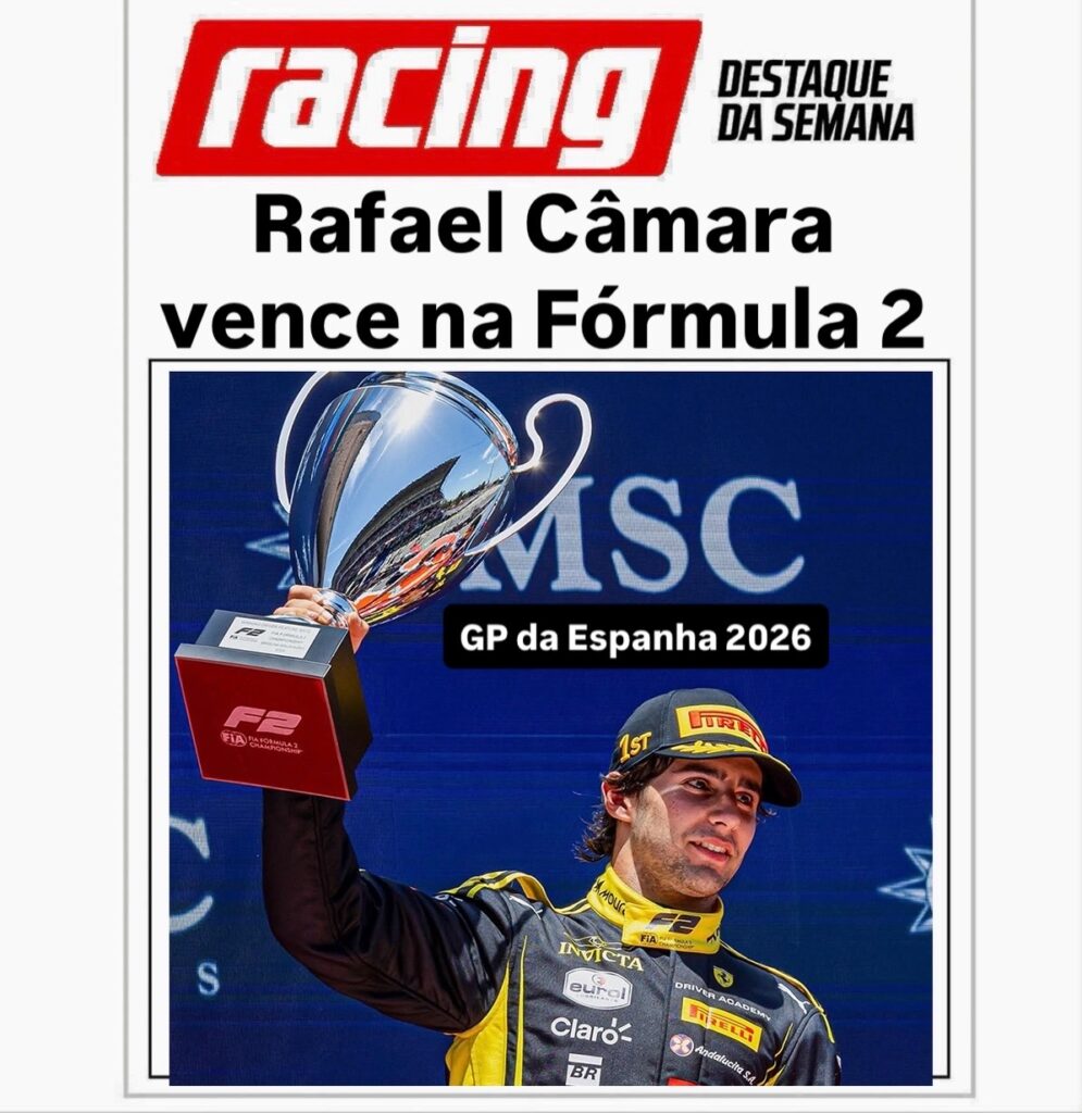 Rafael Camara, Capa da Semana, Revista RACING
