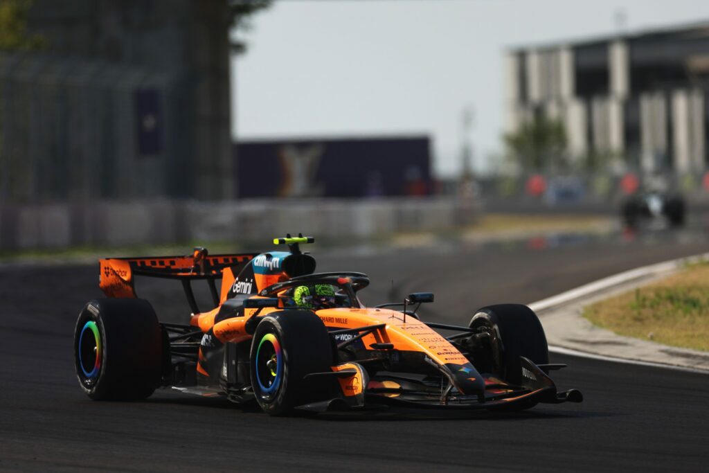 Lando Norris, McLaren, Pirelli, Hungria