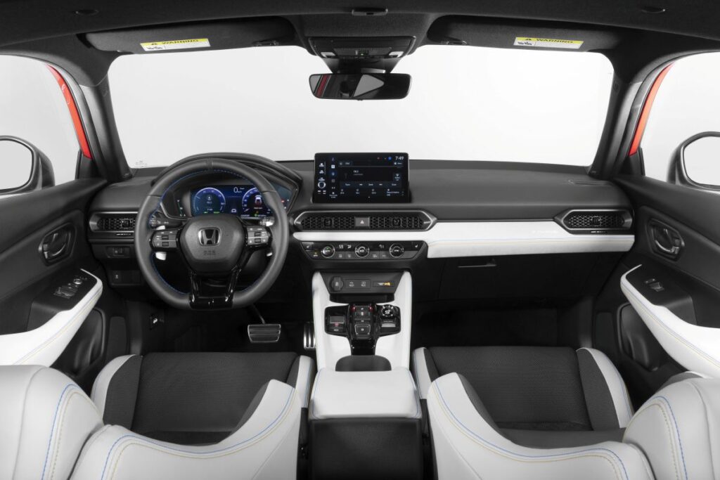 interior, Honda Prelude