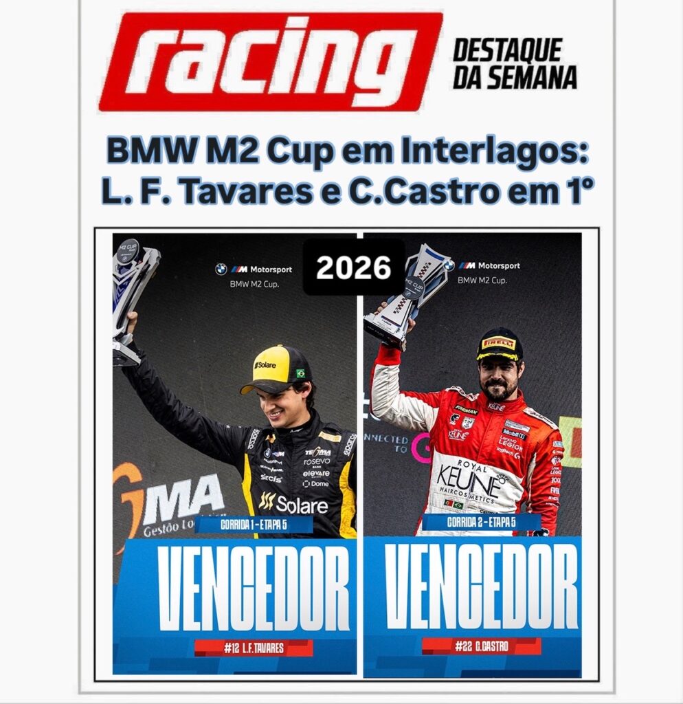 Caio Castro, Luiz Felipe Tavares, BMW M2 Cup