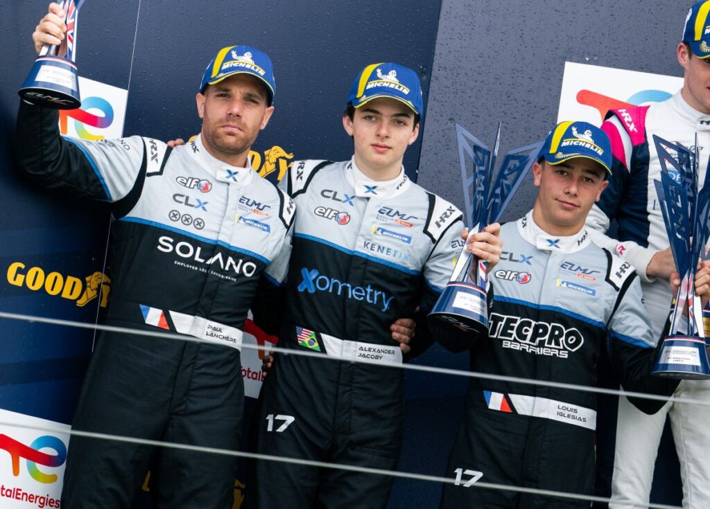 Alexander Jacoby, Paul Lanchere e Louis IglesiasCLX Motorsport