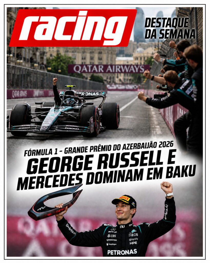 George Russell. Mercedes AMG F1 Team, Baku, Azerbaijão