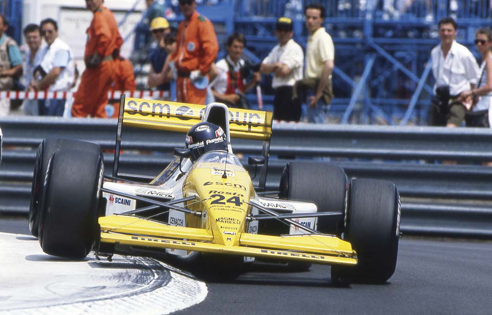 Paollo Barilla, Fórmula 1, Minardi, 1989 season